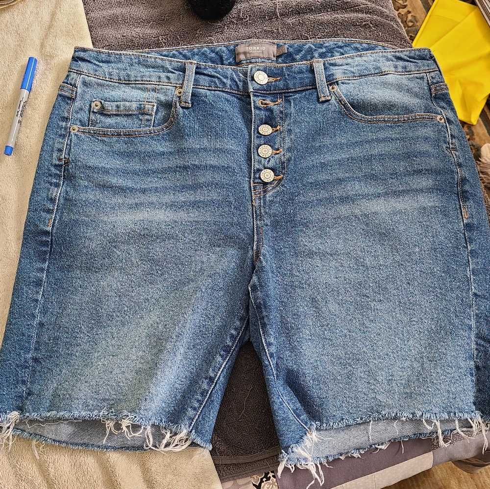 Torrid Jean shorts